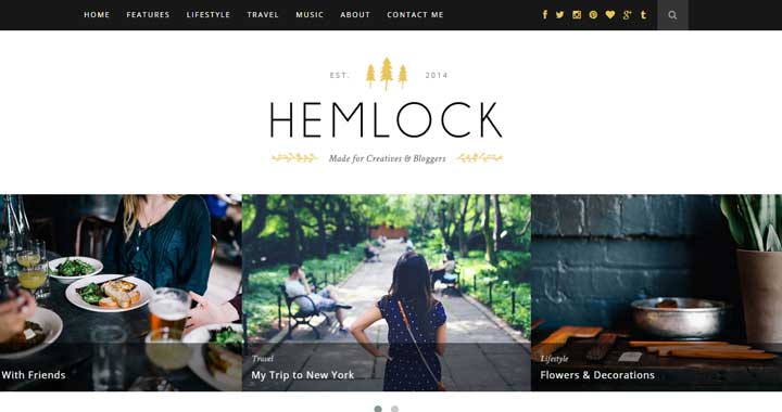 Hemlock WordPress Theme
