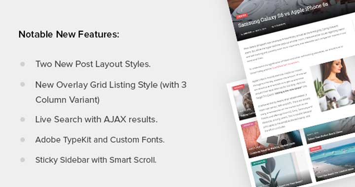 SmartMag WordPress Theme Features