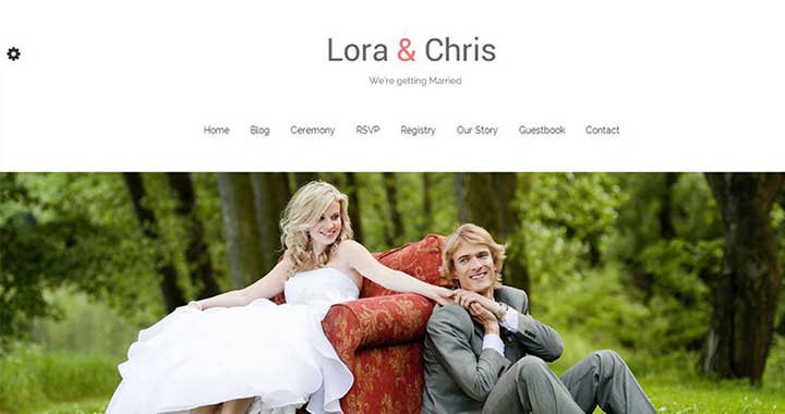 Match Lite WordPress Wedding Website