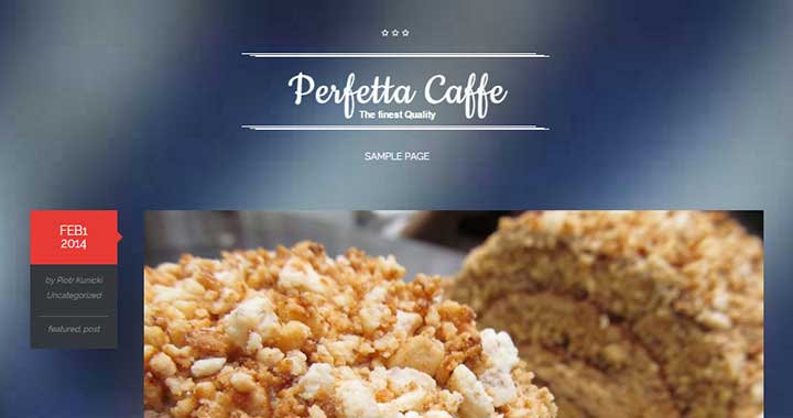 Perfetta Caffe Tumblr WordPress Themes