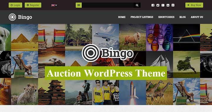 Bingo - Auction WordPress Theme