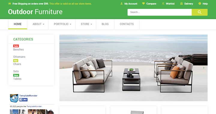 Outdoor Furniture Best woocommerce Themes