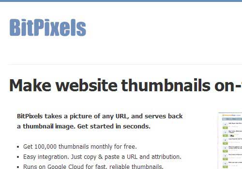 Bitpixels Online Screenshot Tool