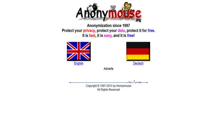 AnonyMouse free online proxy