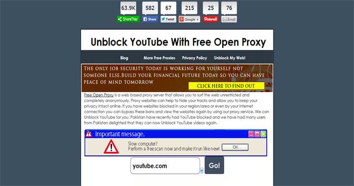 Free Open Proxy