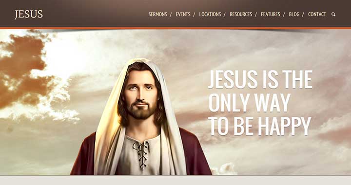 Jesus Best Church WordPress Themes