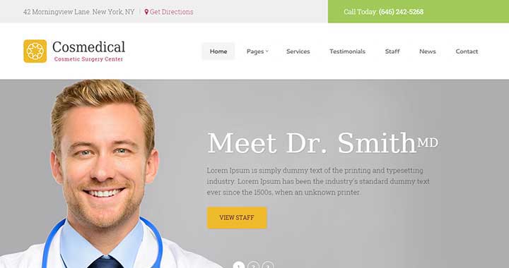 Medical Link Dentist WordPress Theme