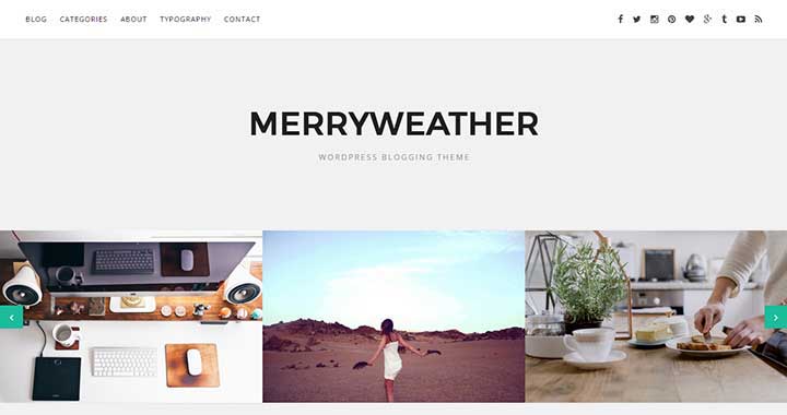 Merryweather Arabic WordPress Themes