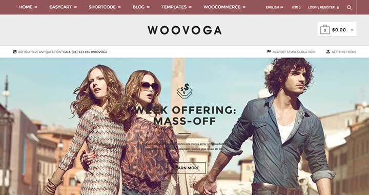 WooVoga New WordPress Theme July 2015