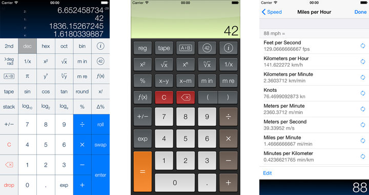 PCalc educational apps for students