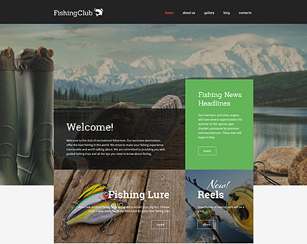 Fishing WordPress Theme