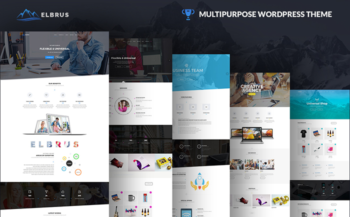 Elbrus - Business & Marketing Multipurpose WordPress Theme